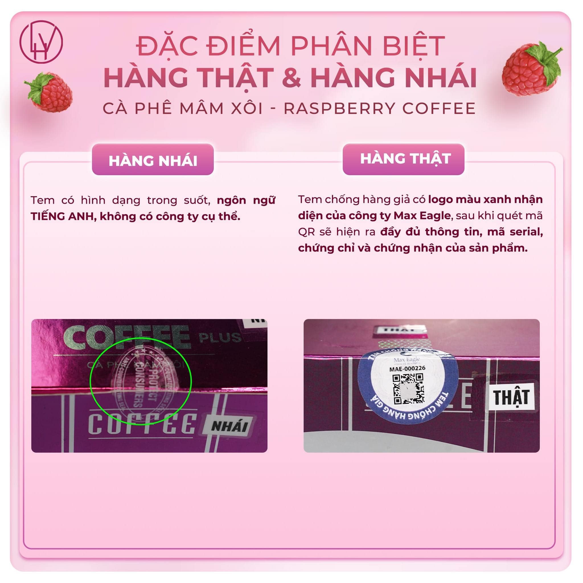 Tem x&aacute;c thực ch&iacute;nh h&atilde;ng của Cafe M&acirc;m X&ocirc;i